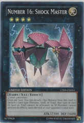 Number 16: Shock Master - CT09-EN014 - Super Rare - Limited Edition